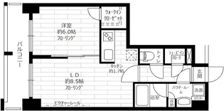ステージファースト新御徒町【10階】の間取り