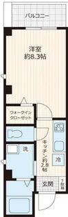 大一ビル【5階】の間取り