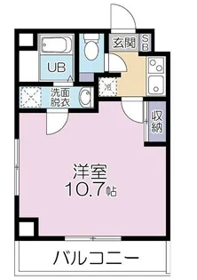 シェラトン南千住【3階】の間取り