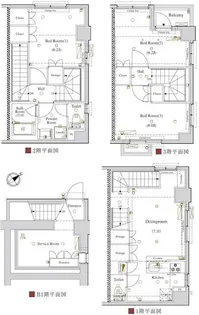 ガラッシア渋谷本町の間取り