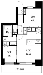 アーバンパーク立石【12階】の間取り