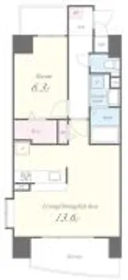 オルテハウス【10階】の間取り