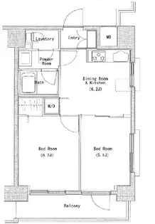 SOCIETY KURAMAE【2階】の間取り