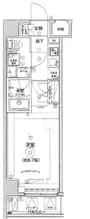 セジョリ押上イースト【6階】の間取り