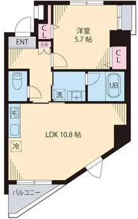 FARFALLA【2階】の間取り