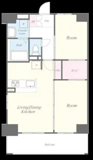 アヴェニーユ壱番館【1階】の間取り