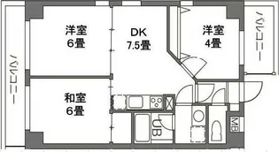 プラティーク本所吾妻橋【4階】の間取り