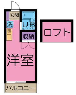 ライフコート【202号室】の間取り