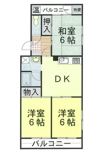 ウィステリア801【401号室】の間取り
