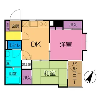 マイシティビルディング【401号室】の間取り