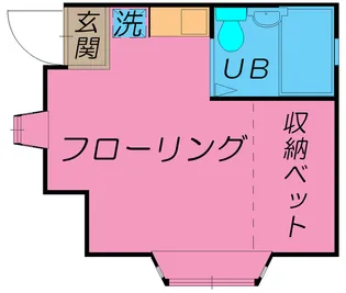 羽成コーポ【103号室】の間取り