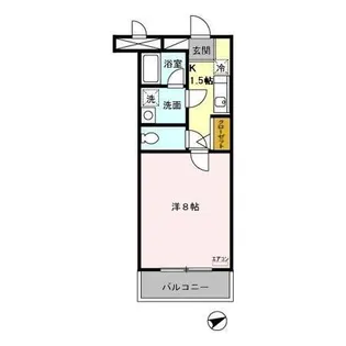 メイプルヒルズ【3階】の間取り