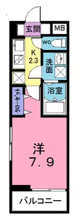 アルバU【3階】の間取り