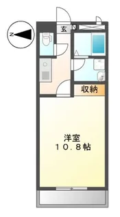 ビオス北朝霞【7階】の間取り