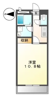 ビオス北朝霞【6階】の間取り