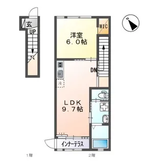 ヴァンベール ヒルズ【2階】の間取り