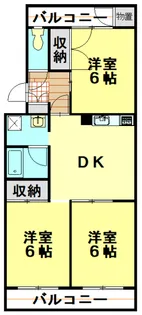 ウィステリア801【503号室】の間取り