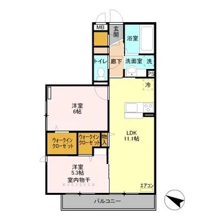 グランメール(諏訪町)【3階】の間取り