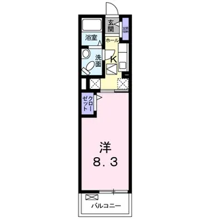 ブレイブコート【1階】の間取り