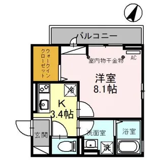 プリマベーラ(富士見)【3階】の間取り