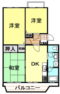 アメニティーふじみ野【302号室】の間取り
