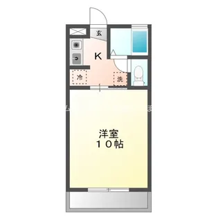 サントラストA棟【3階】の間取り