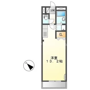 フラワーヒル【302号室】の間取り