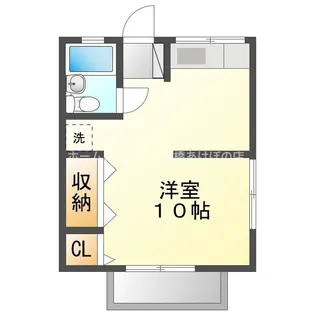 ハレモアナ【2H号室】の間取り