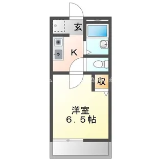 フレグランス花泉【1階】の間取り