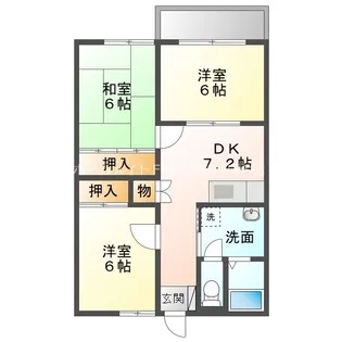 ミューズイン北山【2階】の間取り