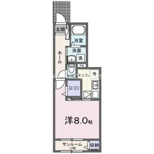 凛【1階】の間取り