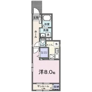 凛【1階】の間取り
