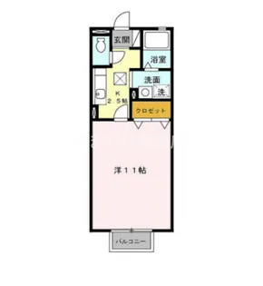 リビングタウン豊田桝塚【1階】の間取り