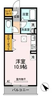 ベッロ・ルーチェⅣ【2階】の間取り