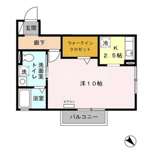リビングタウン東郷 B【2階】の間取り