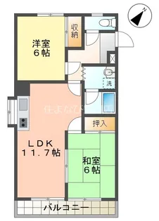 サンシティM【3階】の間取り
