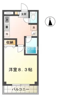 シェルグランデ【103号室】の間取り