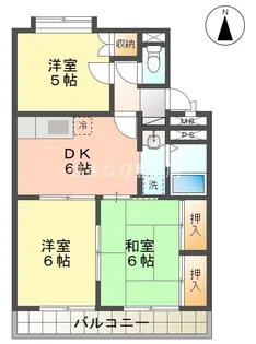 中根ビル【3階】の間取り