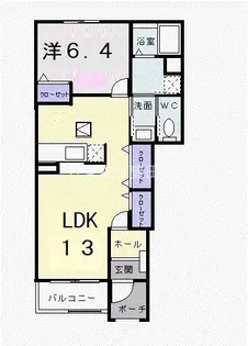 ガーデンセトル A【1階】の間取り