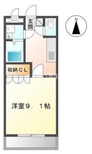 アヴェニュー下林【2階】の間取り