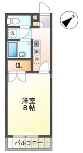 プレジール Violette【1階】の間取り