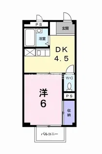 レストプレイス【1階】の間取り