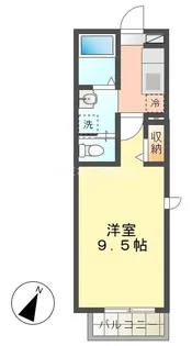 Dias Green View 12【2階】の間取り