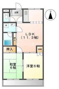 レジデンス板倉A棟【2階】の間取り