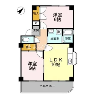 トレゾアQ【2階】の間取り