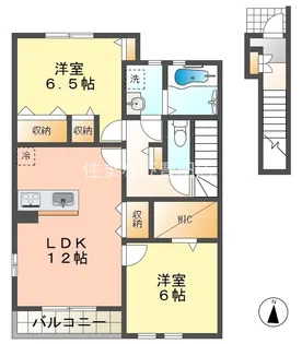 リーブル エレナ【2階】の間取り