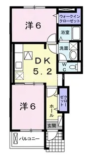 ルピナス【1階】の間取り