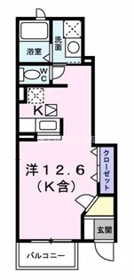 セレクトヒルズ上郷 Ⅱ【1階】の間取り