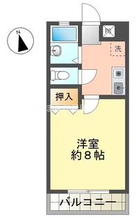 ティーズシャンブル【3階】の間取り