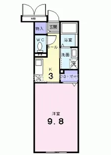 エム グランツ【1階】の間取り